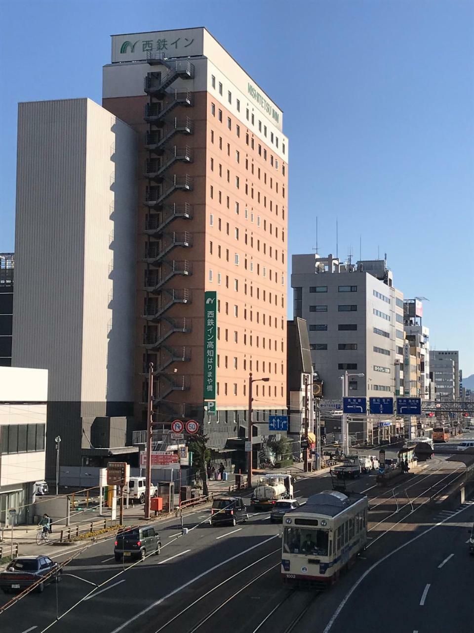 Nishitetsu Inn Kochi Harimayabashi Exterior foto